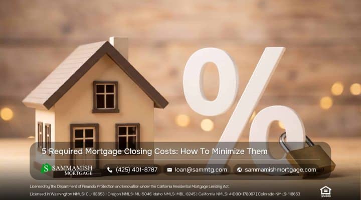 Five Required Mortgage Closing Costs: Tips How To Minimize Them