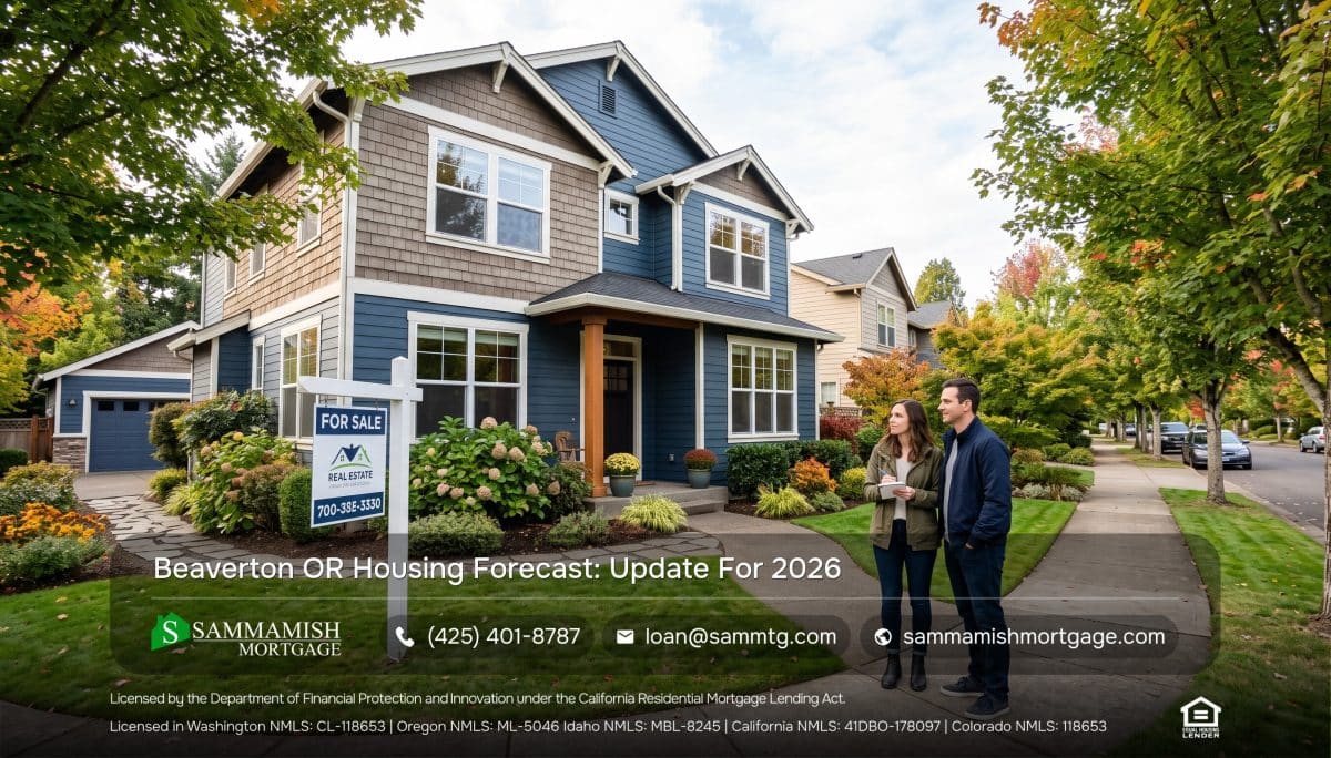 Beaverton, Oregon Housing Forecast: Update