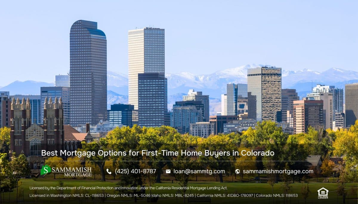 Best Mortgage Options for First-Time Home Buyers in Colorado