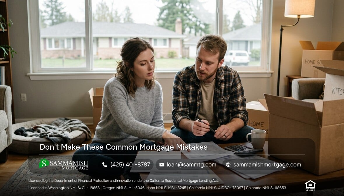 Don’t Make These Common Mortgage Mistakes