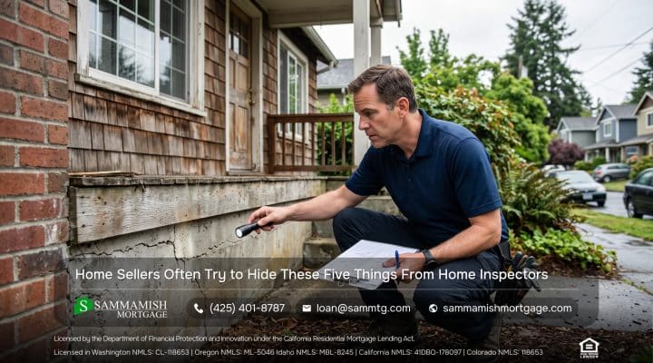 Five Things WA State Home Sellers Try to Hide From Home Inspectors
