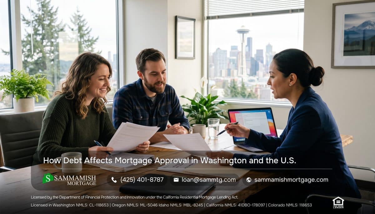 How Debt Affects Mortgage Approval in Washington and the U.S.