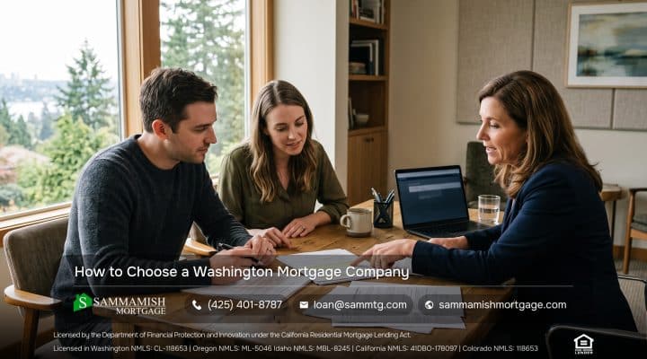 How to Choose a Washington Mortgage Company