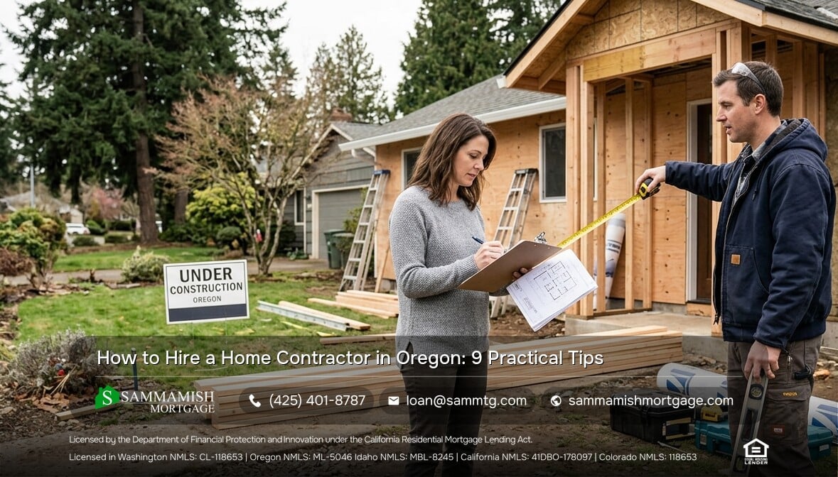 How to Hire a Home Contractor in Oregon: 9 Practical Tips