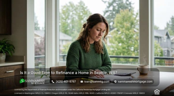 Is Now a Good Time to Refinance a Mortgage in the Seattle Area?