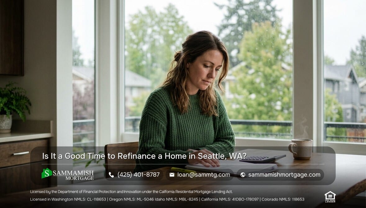 Is Now a Good Time to Refinance a Mortgage in the Seattle Area?