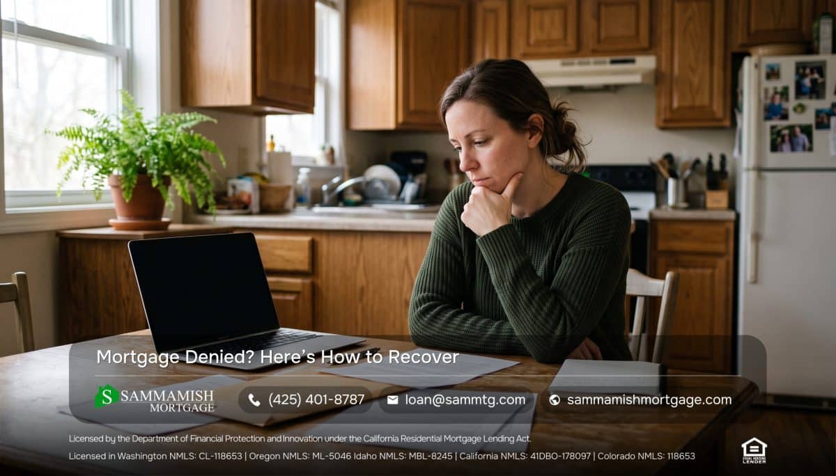 Mortgage Denied? Here’s How to Recover