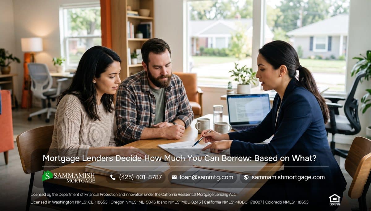 How Do Mortgage Lenders Decide How Much You Can Borrow?