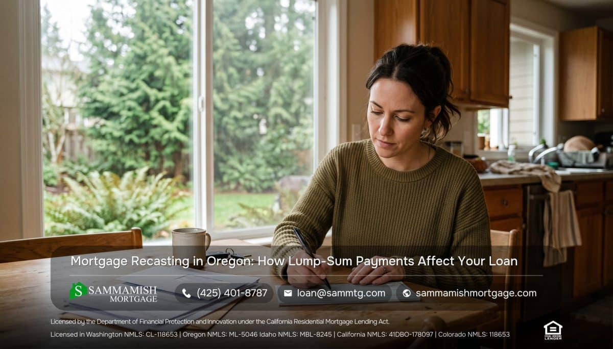 Mortgage Recasting in Oregon: How Lump-Sum Payments Affect Your Loan