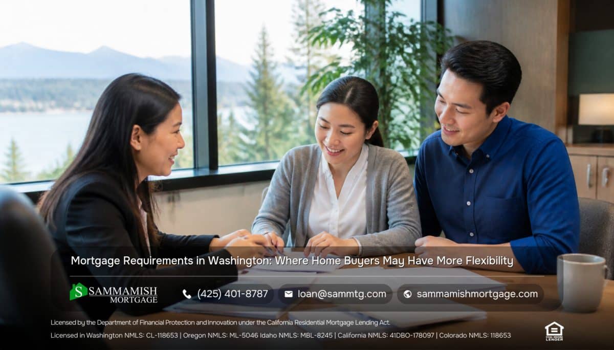 Mortgage Requirements in Washington: Where Home Buyers May Have More Flexibility