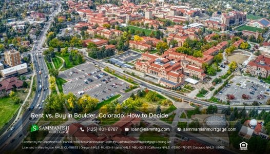Rent vs. Buy in Boulder, Colorado: How to Decide