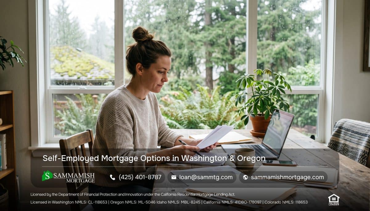 Self-Employed Mortgage Options in Washington & Oregon