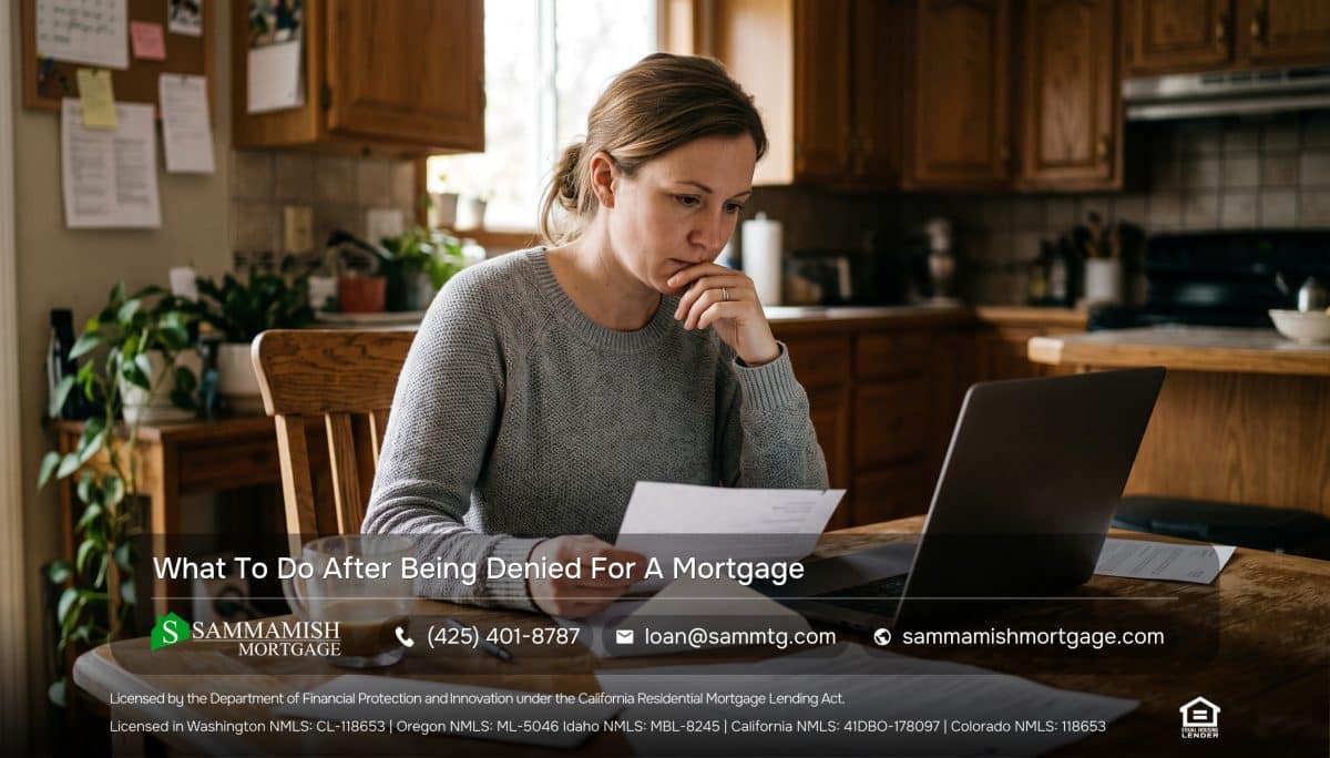 What To Do After Being Denied For A Mortgage