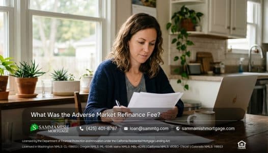 What Was the Adverse Market Refinance Fee?