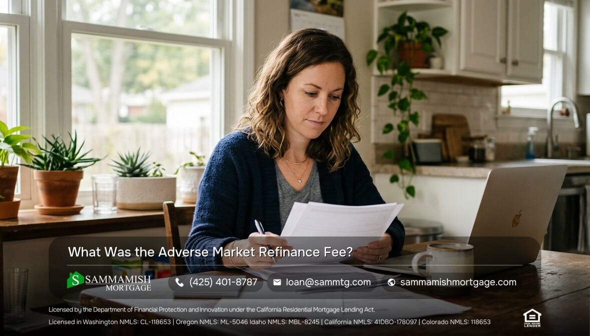 What Was the Adverse Market Refinance Fee?