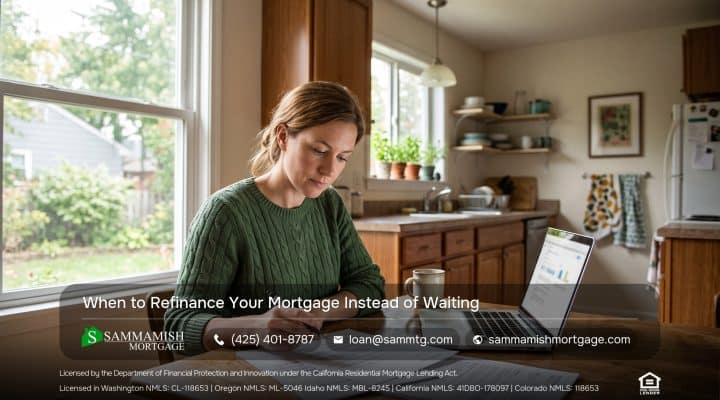 When to Refinance Your Mortgage Instead of Waiting