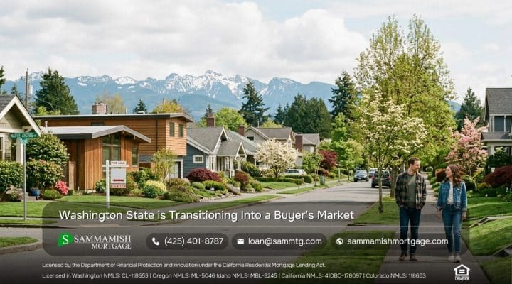 Washington State is Transitioning Into a Buyer’s Market
