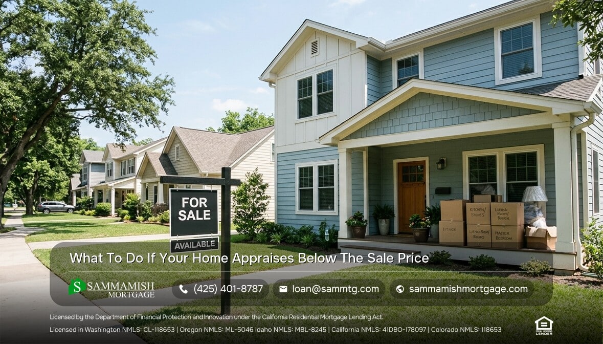 What To Do If Your Home Appraises Below The Sale Price